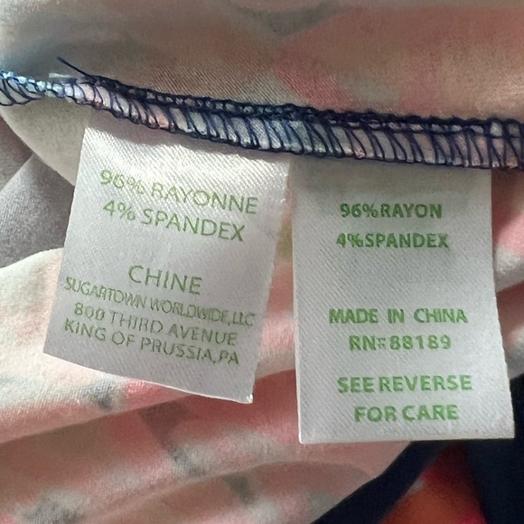 Lilly Pulitzer Emma Dress Resort Navy - Picture 4 of 10